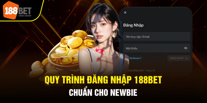 Quy trình đăng nhập 188BET chuẩn cho newbie